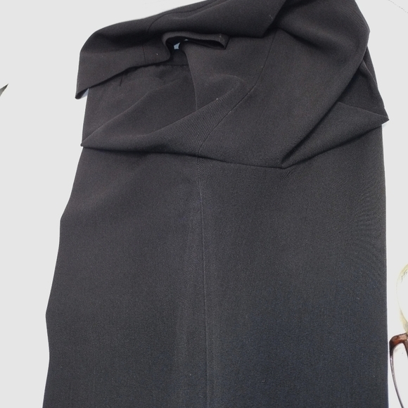 Calvin Klein pants black zipper front mid rise Size: 12 - Picture 3 of 6